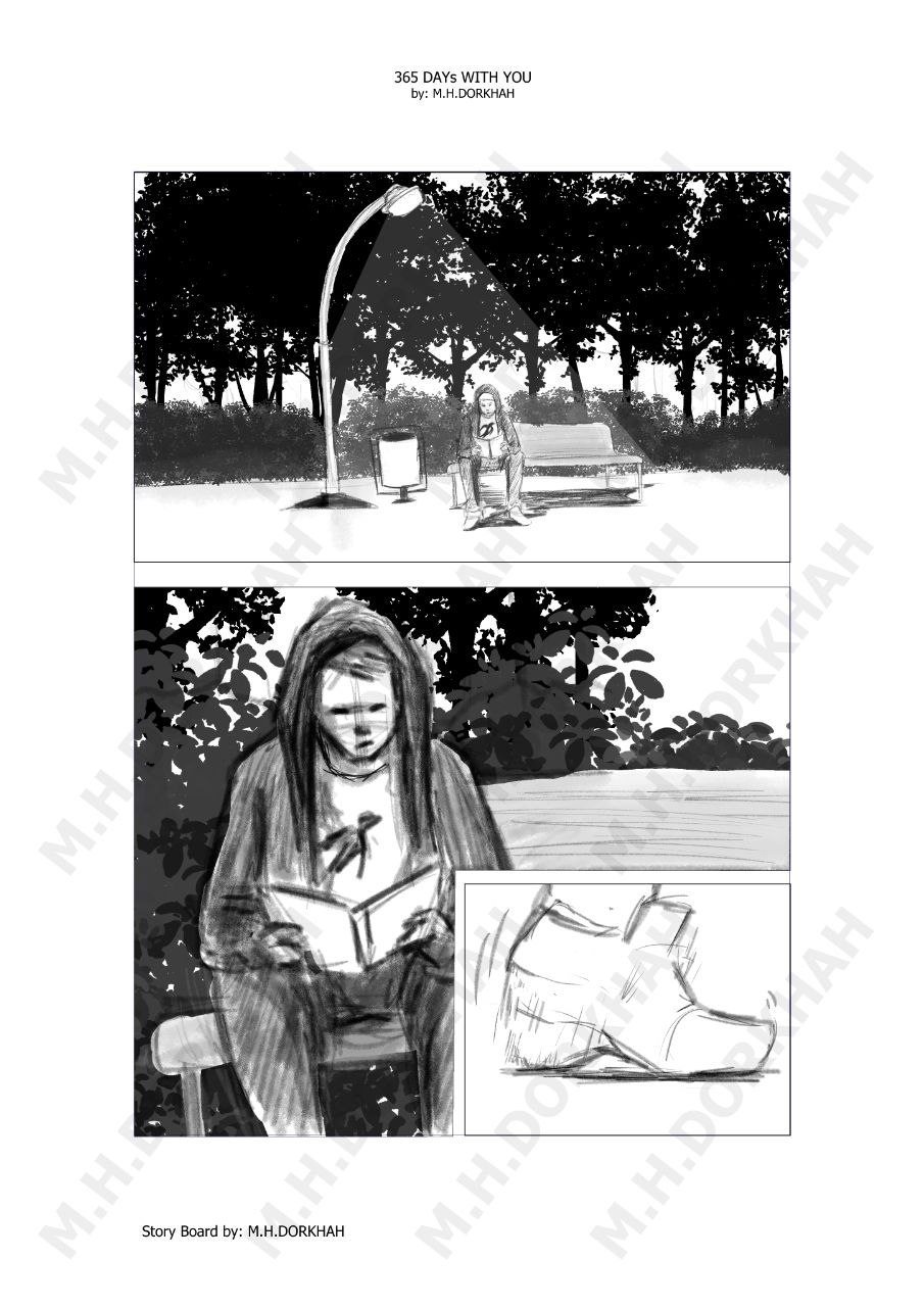 اولین و آخرین صفحه کمیک ۳۶۵ روز با تو